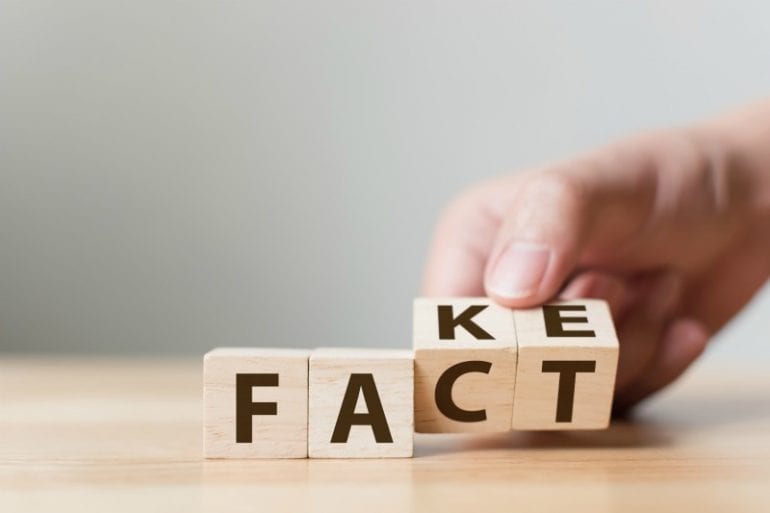 fake of fact