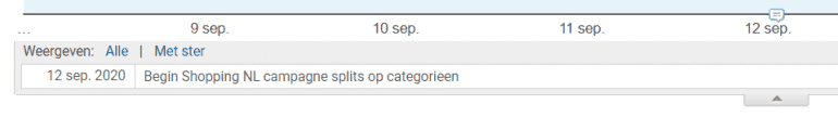 Voorbeeld van annotatie.