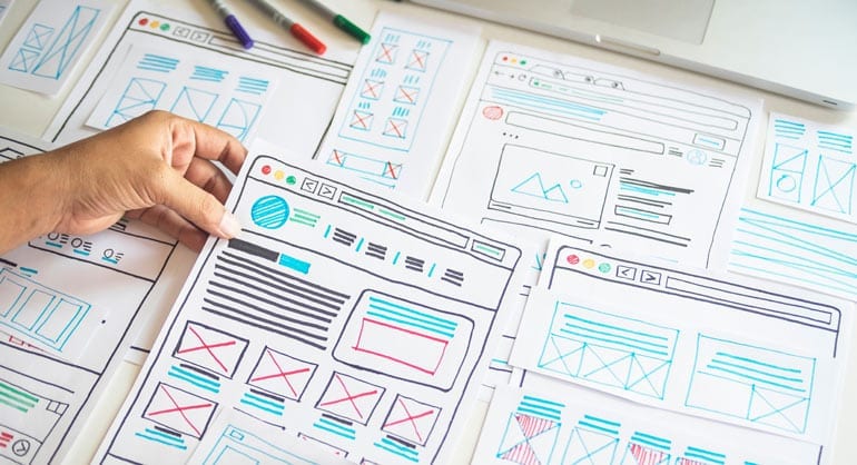 Website ontwerpen bekijken.