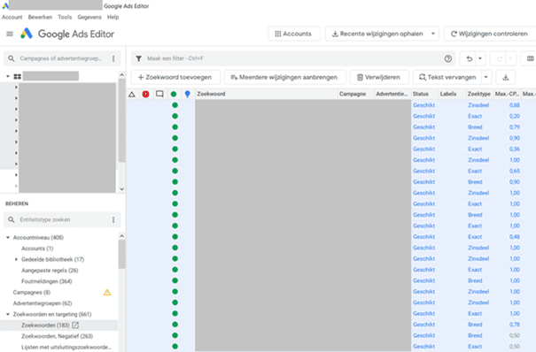 Google Ads Editor