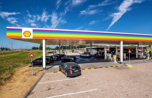 Shell's actie voor de LHBT-community.