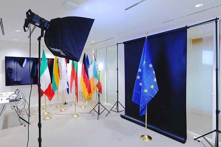 Fotoshoot in studio.