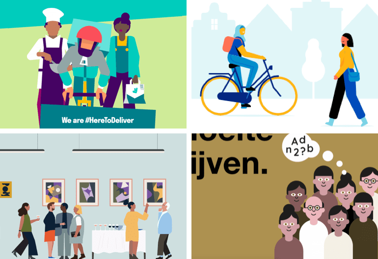 inclusieve poppetjes