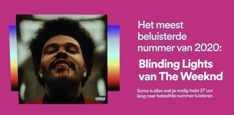 spotify wrap The Weeknd