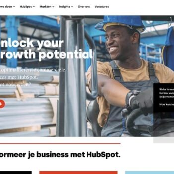 Webs zet met nieuwe website de toon in het evoluerende HubSpot Ecosysteem