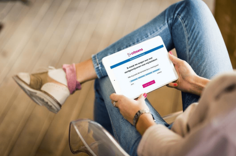 Participatie door een online enquête.