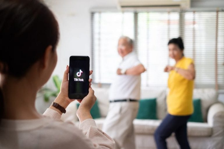 Gebruik van TikTok