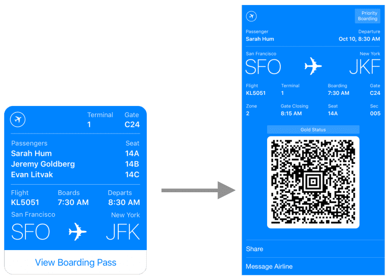 boardingpass Facebook.