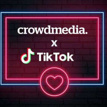 Primeur: Crowdmedia adverteert op TikTok