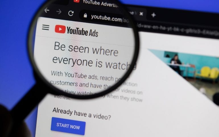Inzoomen op Youtube Ads