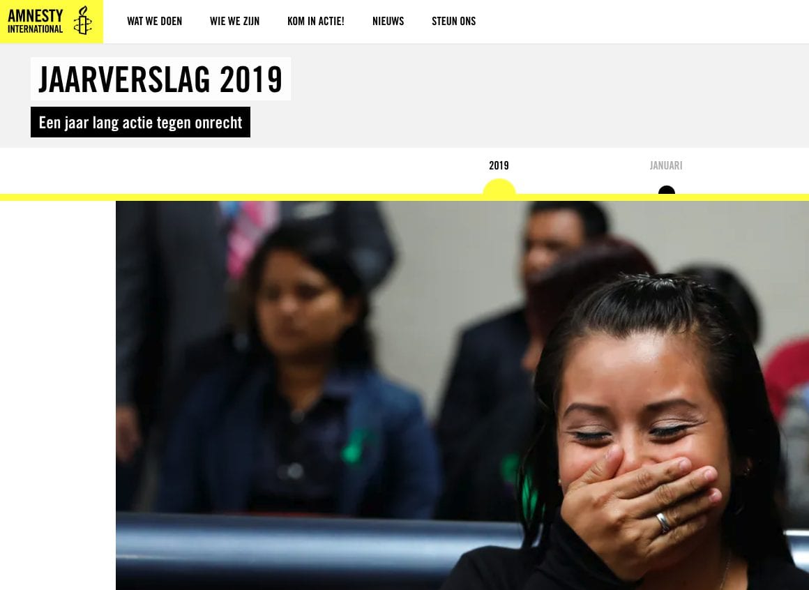 De impactvolle foto van Amnesty.