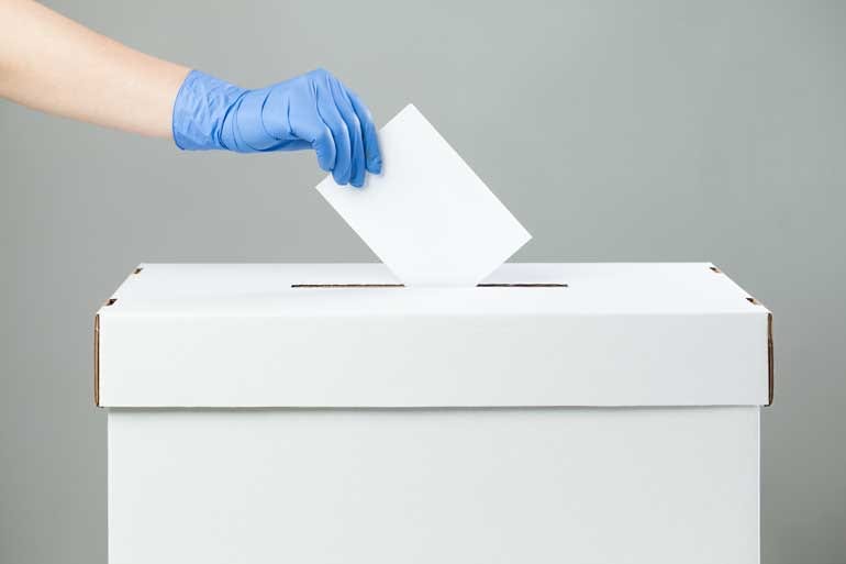 Verkiezingen en corona.