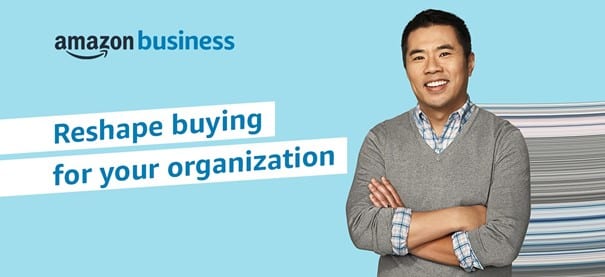 Reclame voor Amazon business