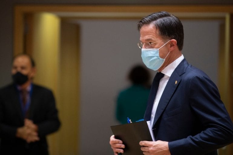 rutte mondkap