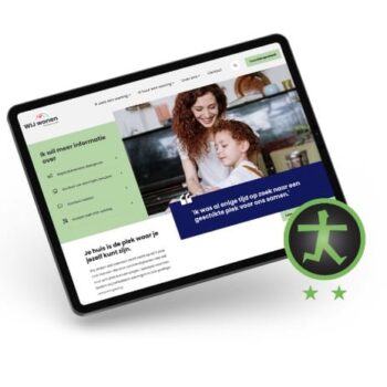 Eerste drempelvrije websitepakket voor woningcorporaties in Nederland