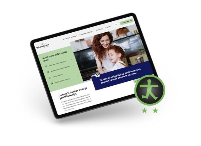 Eerste drempelvrije websitepakket voor woningcorporaties in Nederland