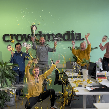 Crowdmedia stijgt halve ster in Emerce 100