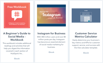 hubspot ebooks