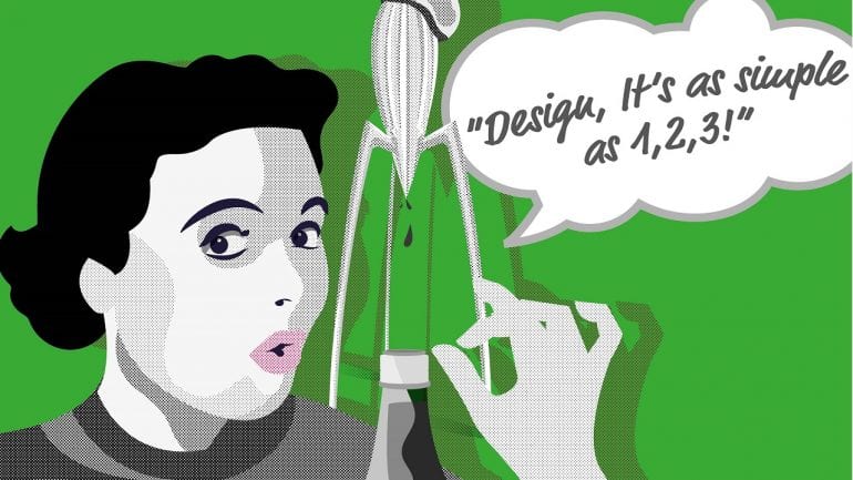 Design is easy as 1, 2, 3!