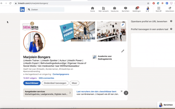 linkedin cover story