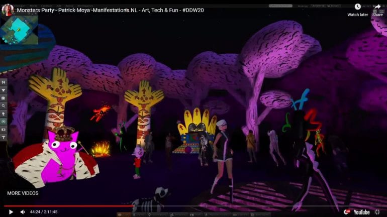Dansende monsters.