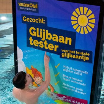 Europese campings werven kinderen met onderwater abri