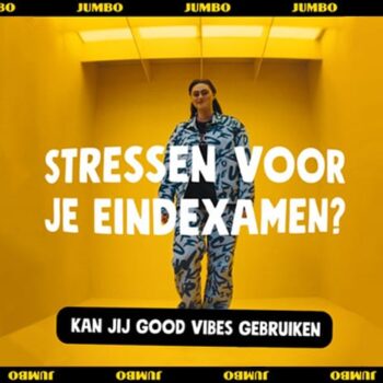 Jumbo helpt jongeren hun eindexamen te halen met muziek en gratis examentraining voor alle medewerkers