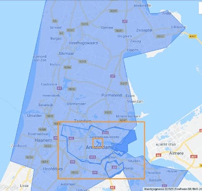 Locatie via Google Ads