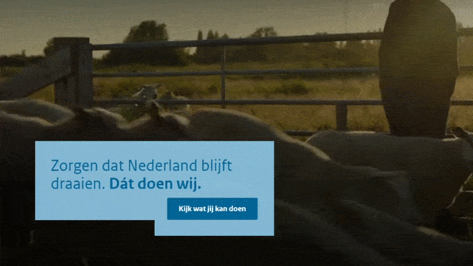 Voorbeeld van de Belastingdienst.