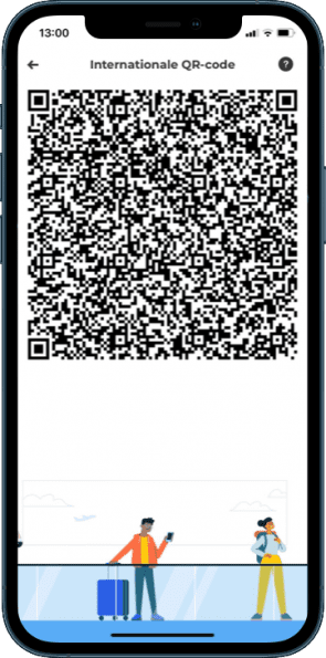 QR-code CoronaCheck