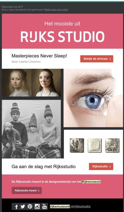 Voorbeeld mooie nieuwsbrief