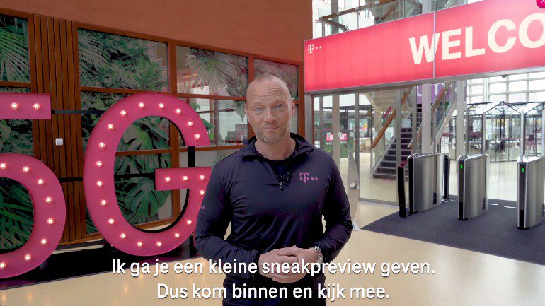 Sneak preview bij T-mobile.
