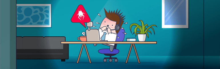 Illustratie bij interne communicatie over cybersecurity
