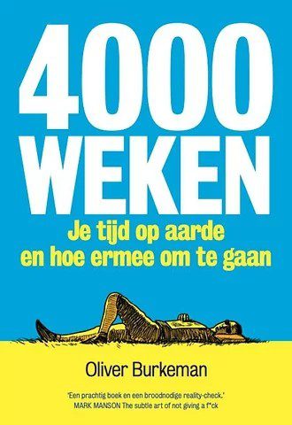 4000 weken boekcover.