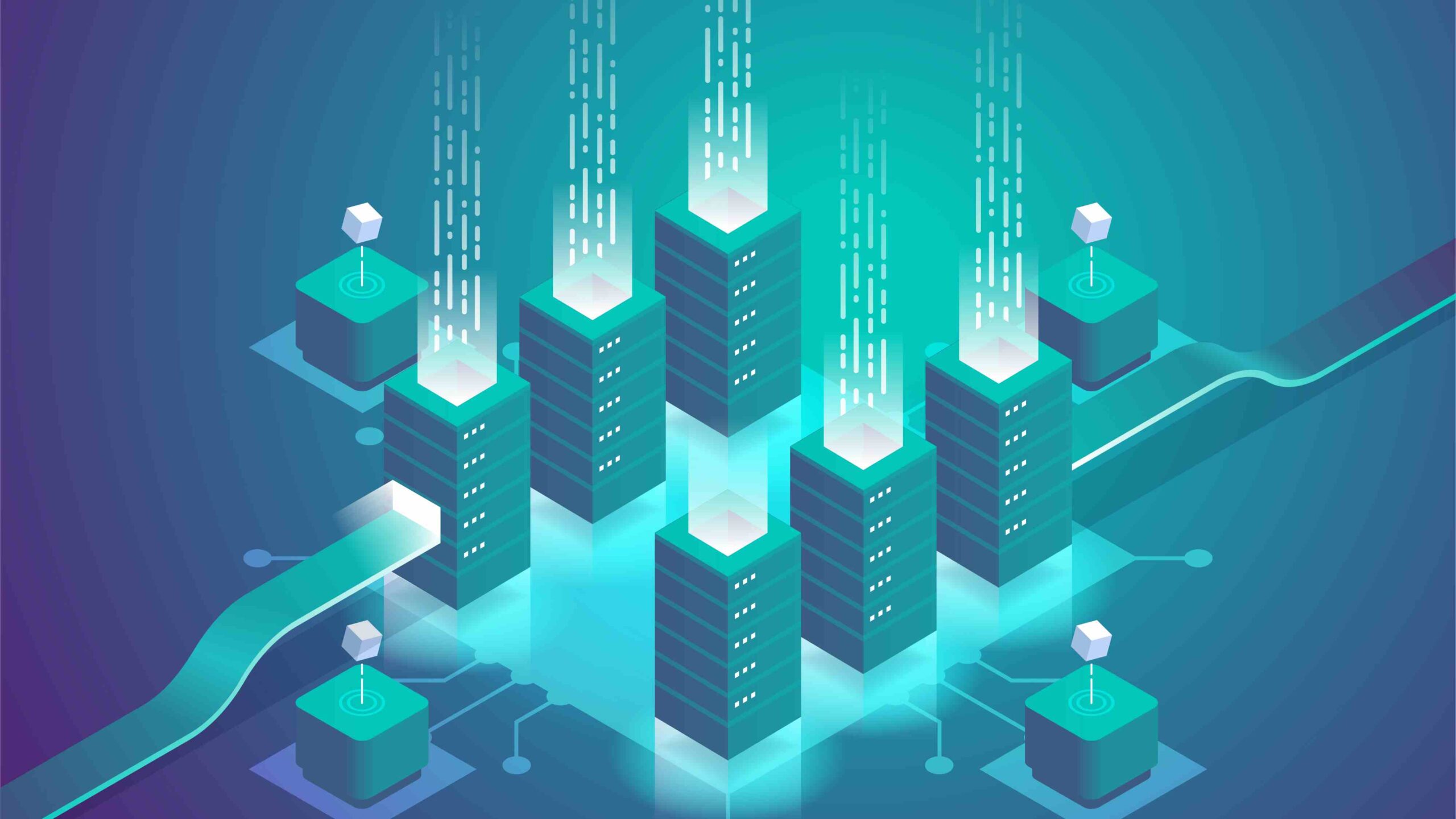 Visual die past bij blockchain.