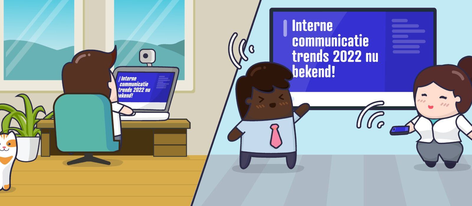 Zet je interne communicatie op scherp in 2022: 5 trends om in de gaten te houden