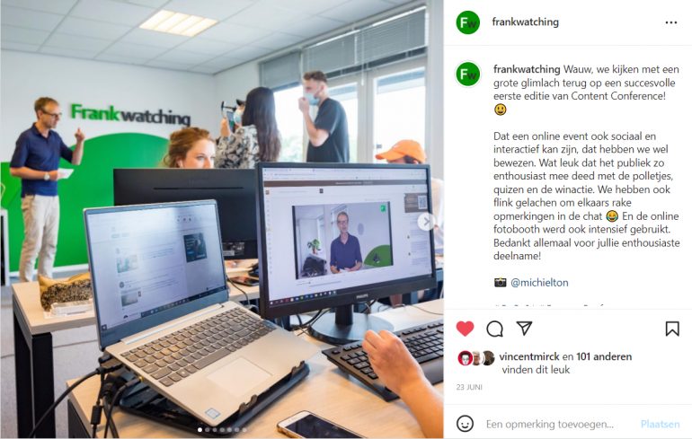 Insta-post Content Conference