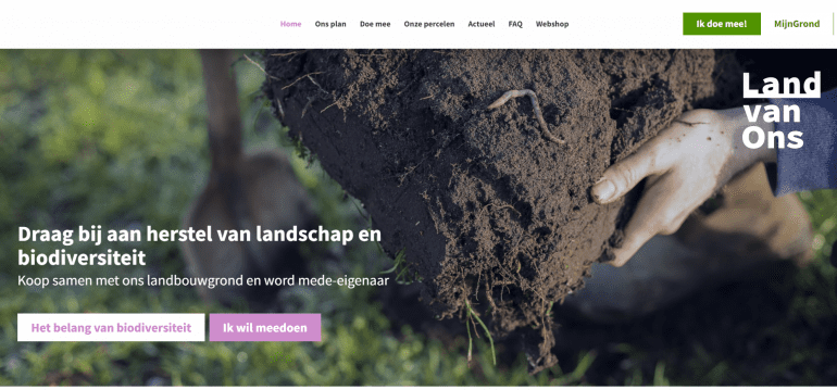 screenshot land van ons