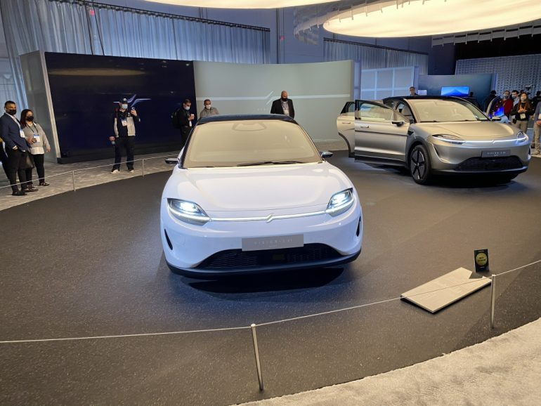 Sony gaat een auto produceren - CES 2022