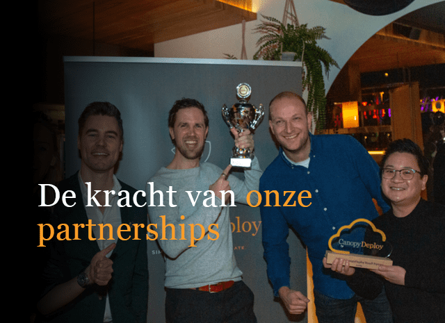 De eerste CanopyDeploy Partner Awards zijn uitgereikt!