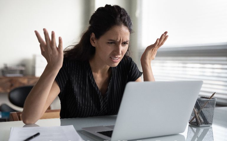 frustratie bij reserveren