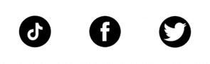 Socialmedia-iconen op witte achtergrond