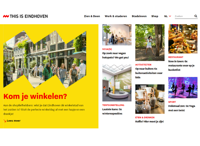 ThisisEindhoven.com wint Site of the Year award