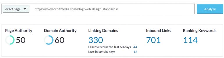 Inbound links orbit media.