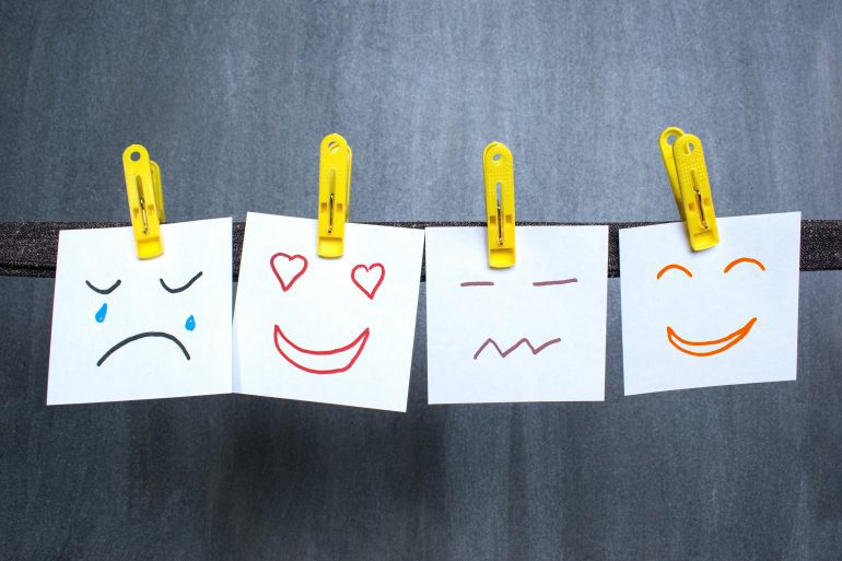 emoties in nieuwsbrief