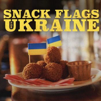 Cloudfactory en Mr. Frank veranderen Hollandse snackvlaggetjes in Snack Flags for Ukraine