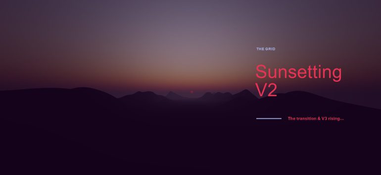 The Grid homepage