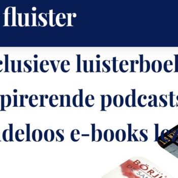 Nieuw streamingplatform FLUISTER voor luisterboeken, e-books en podcasts