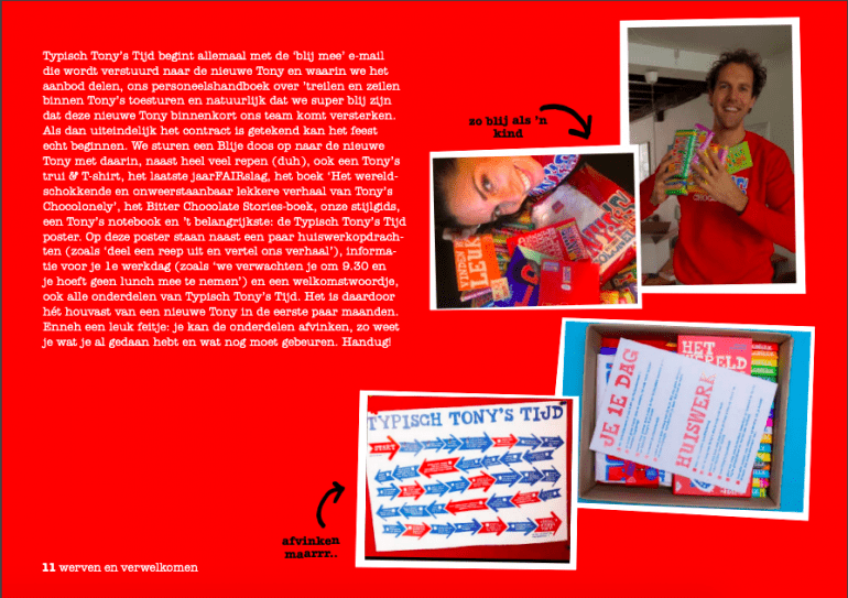 Personeelshandboek Tony's Chocolonely