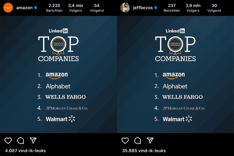 Employee Advocacy - voorbeeldpost